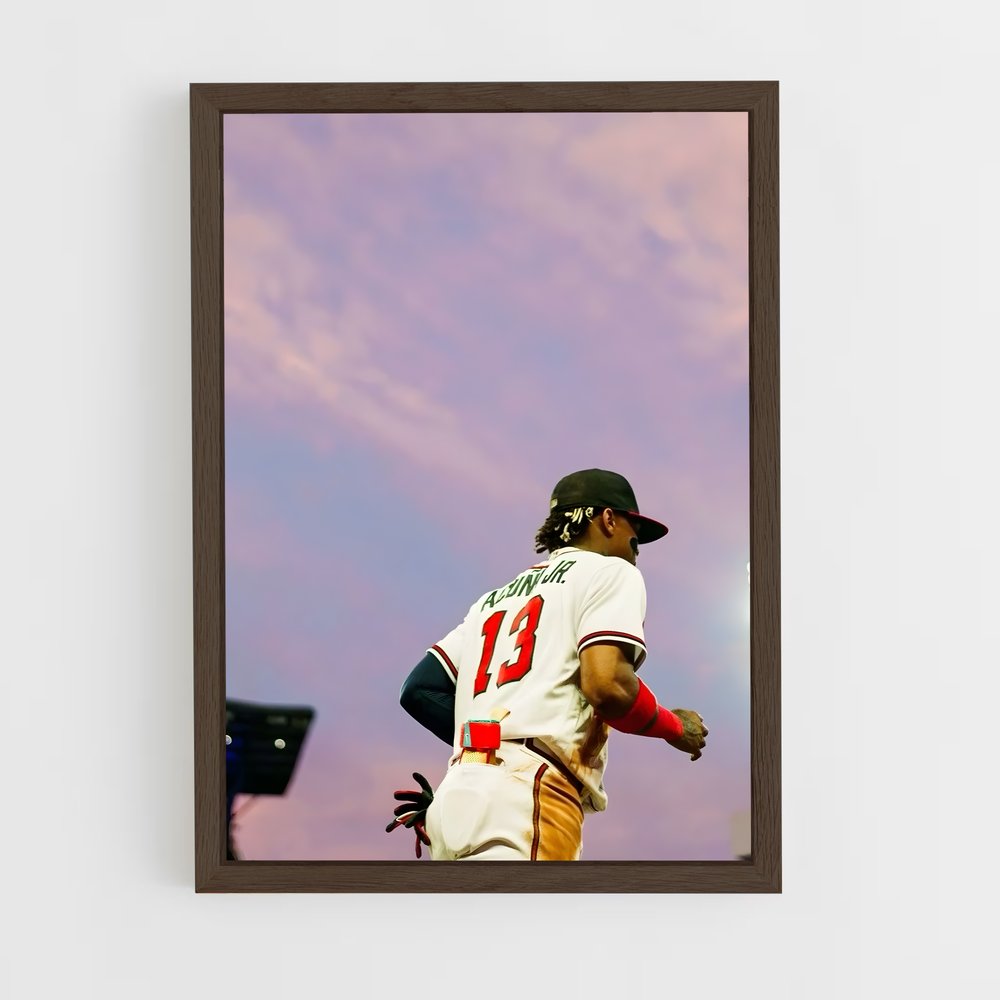 Poster La Course Vers La Première Base – affiche Baseball (vue 5)